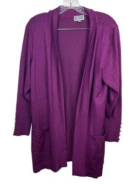 JM Collection Duster Cardigan